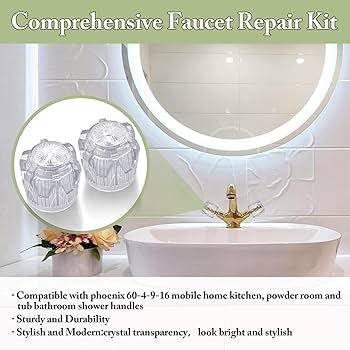 ZephyrJazz Shower Knob Replacement, Compatible with Phoenix